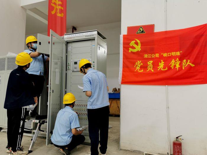 9、“峽口明珠”黨員先鋒隊（李程 攝）